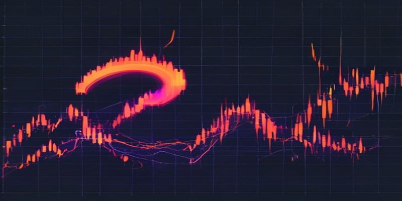 side-by-side comparison of real-time and delayed candlestick charts showing delayed data lagging behind